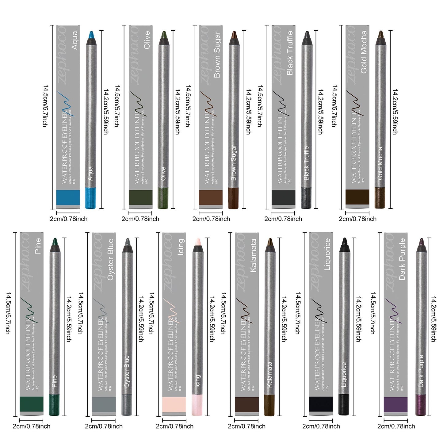 ⏰Christmas-70%OFF🔥1440-Longwear Eyeliner Lightweight Lipliner Makeup Color Cosmetic