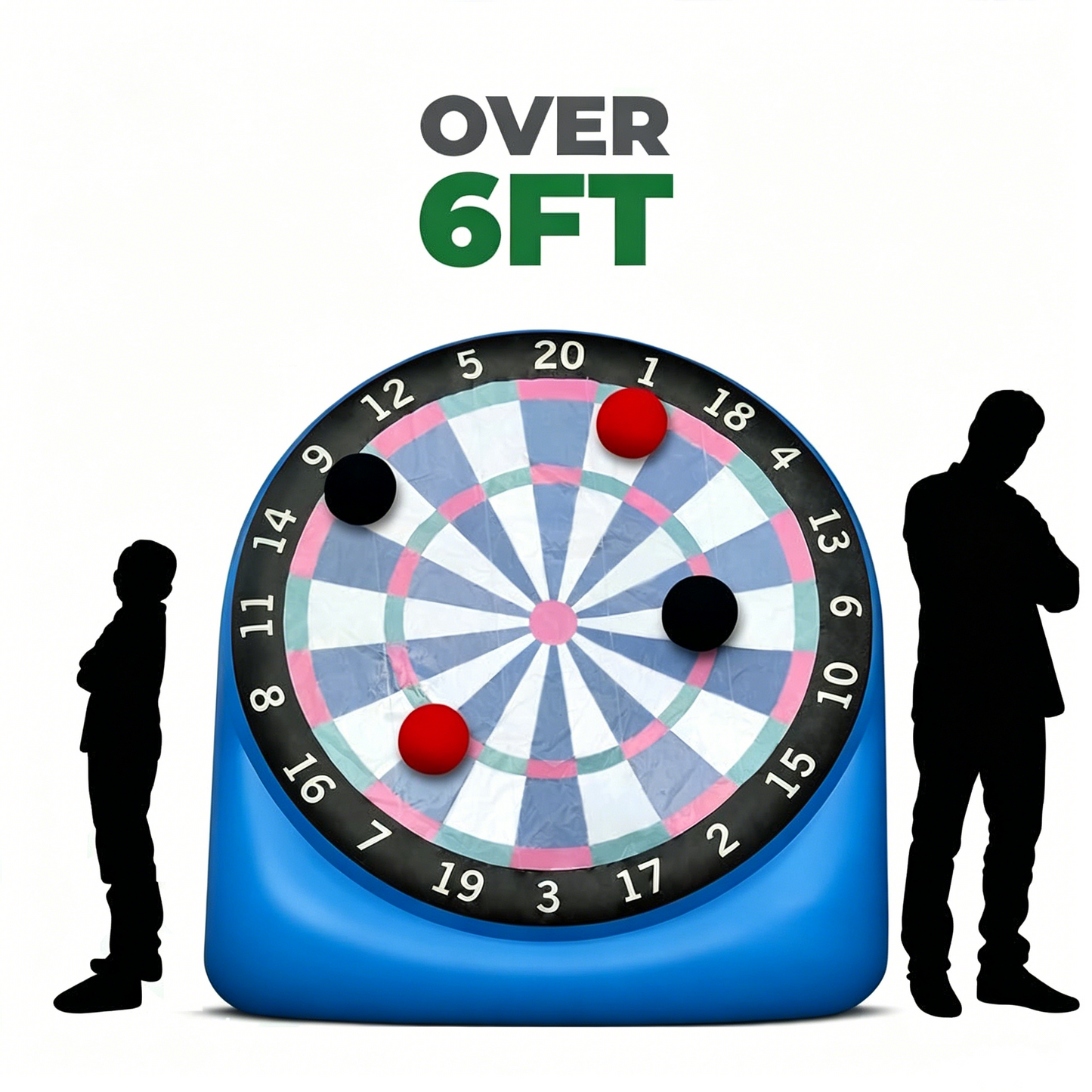 ⏰60% OFF Tonight Only✨Premium Inflatable Giant Kick Darts (15+ Ways to Play)