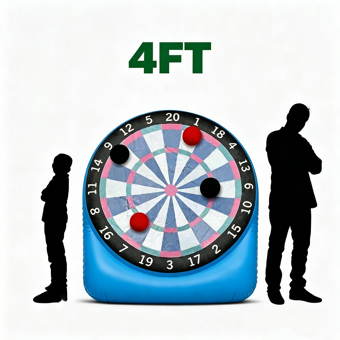⏰60% OFF Tonight Only✨Premium Inflatable Giant Kick Darts (15+ Ways to Play)