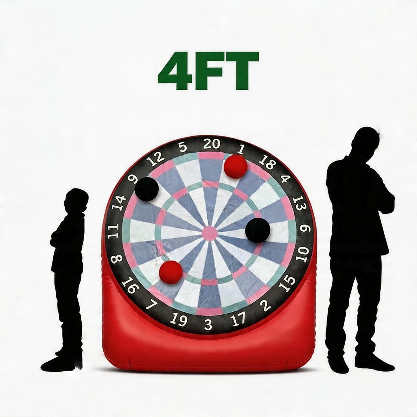 ⏰60% OFF Tonight Only✨Premium Inflatable Giant Kick Darts (15+ Ways to Play)