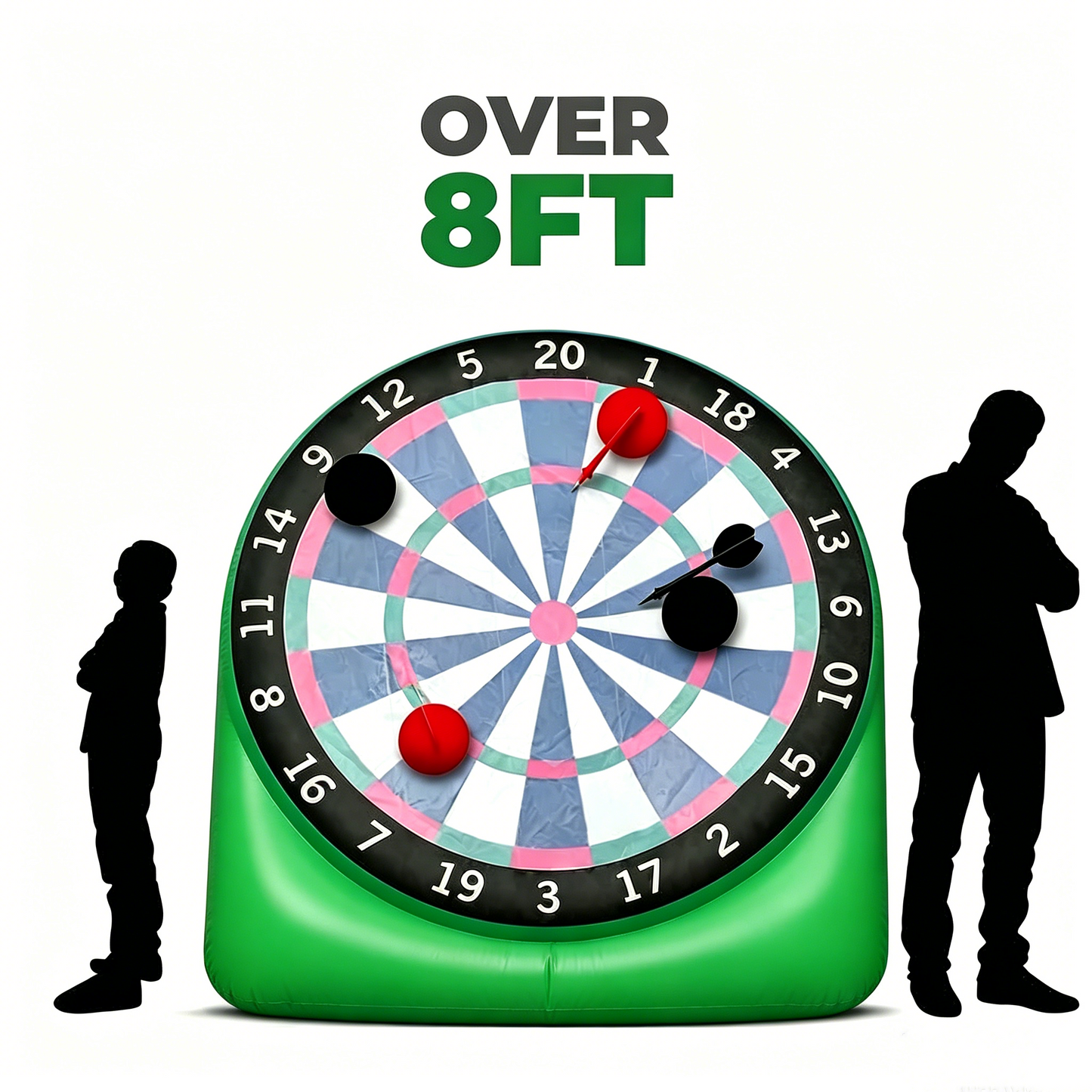 ⏰60% OFF Tonight Only✨Premium Inflatable Giant Kick Darts (15+ Ways to Play)