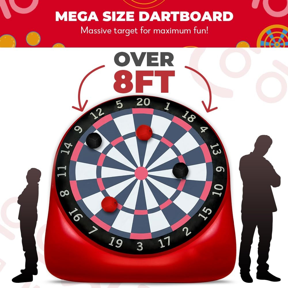 ⏰60% OFF Tonight Only✨Premium Inflatable Giant Kick Darts (15+ Ways to Play)
